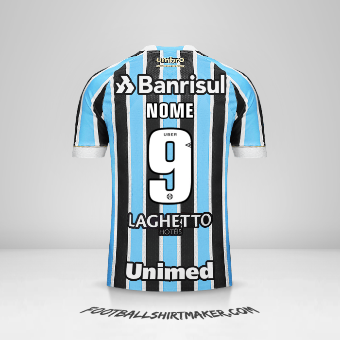 Camisa Gremio 2018 -  nome - 9