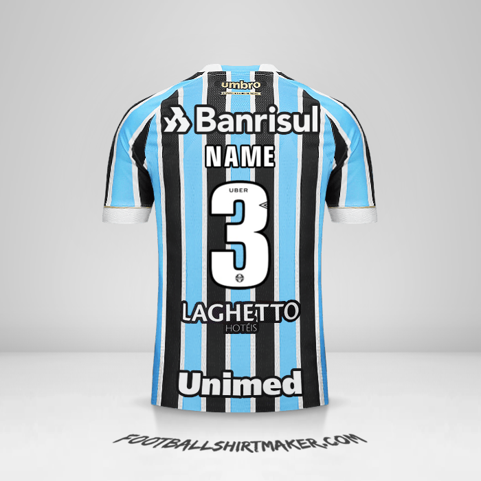 Shirt Gremio 2018 -  name - 3