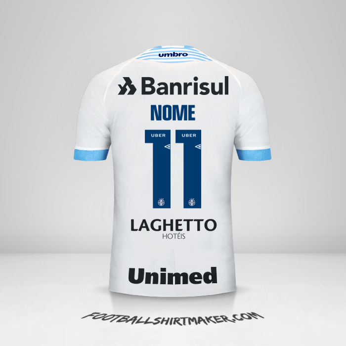 Camisa Gremio 2018 Alternativa -  nome - 11