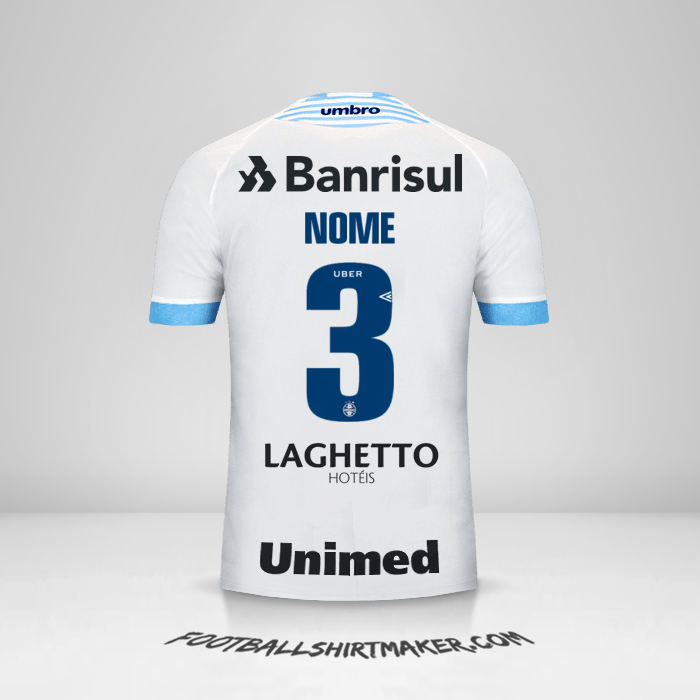 Maglia Gremio 2018 Seconda -  nome - 3