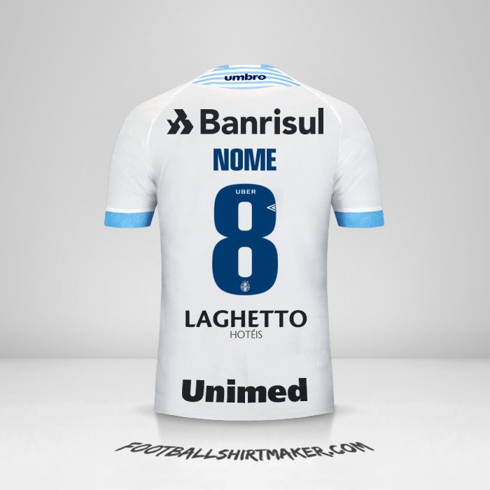 Camisa Gremio 2018 Alternativa -  nome - 8