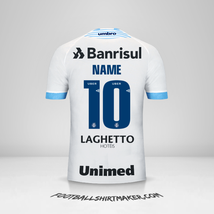 Shirt Gremio 2018 Away -  name - 10