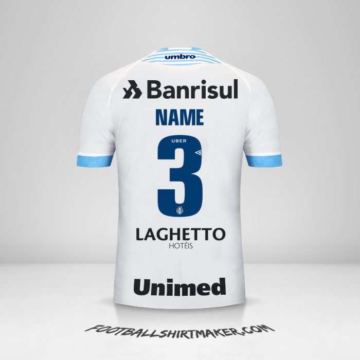 Trikot Gremio 2018 Auswärts -  name - 3