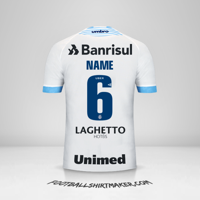 Shirt Gremio 2018 Away -  name - 6
