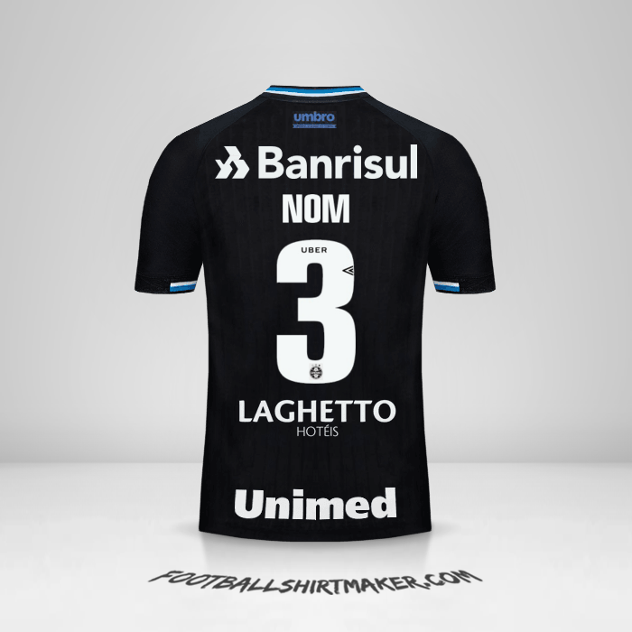 Maillot Gremio 2018 Troisième -  nom - 3