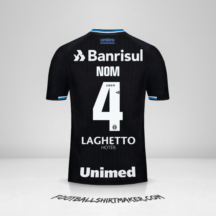 Maillot Gremio 2018 Troisième -  nom - 4