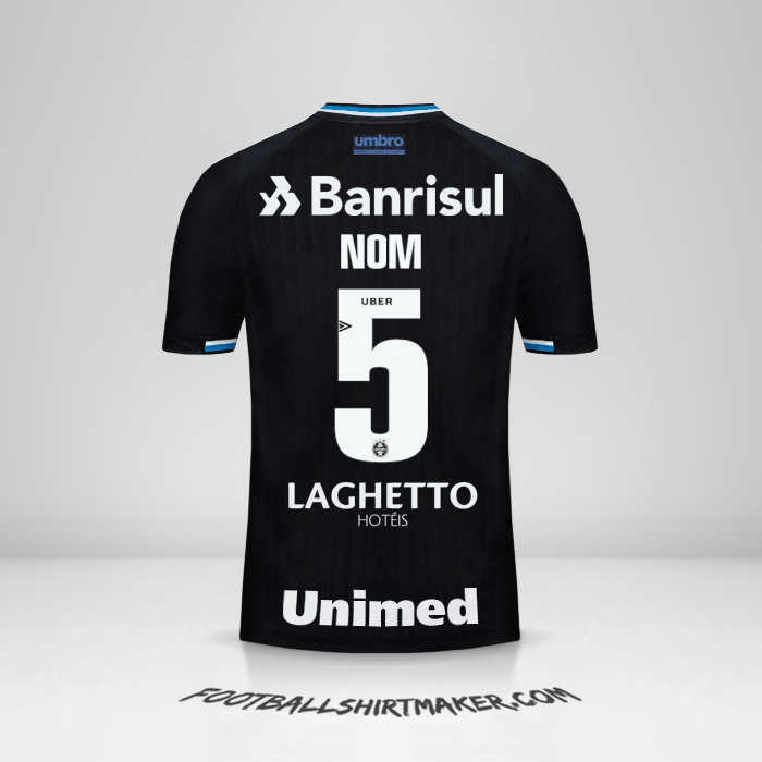 Maillot Gremio 2018 Troisième -  nom - 5