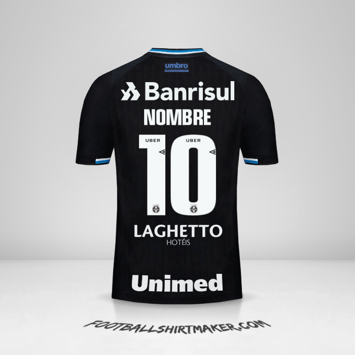Jersey Gremio 2018 Tercera -  nombre - 10