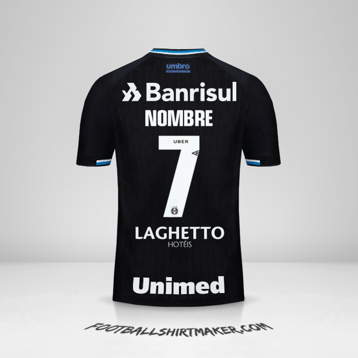 Jersey Gremio 2018 Tercera -  nombre - 7