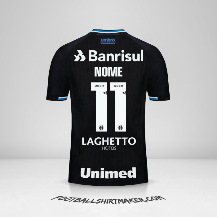 Camisola Gremio 2018 Terceira -  nome - 11