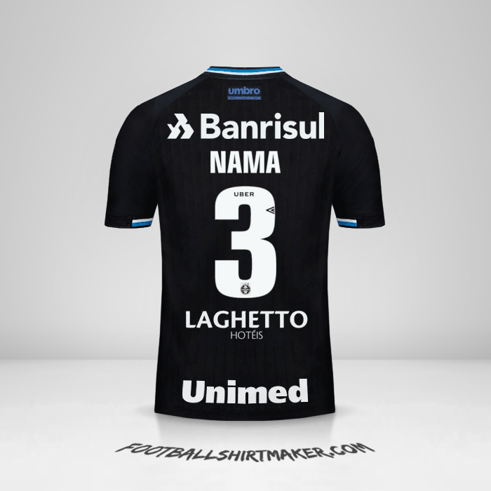 Jersey Gremio 2018 Ketiga -  nama - 3