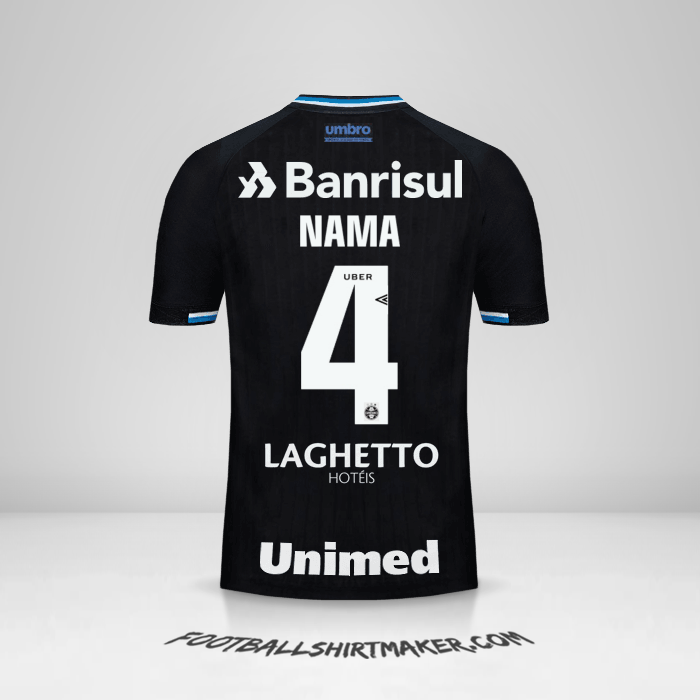 Jersey Gremio 2018 Ketiga -  nama - 4
