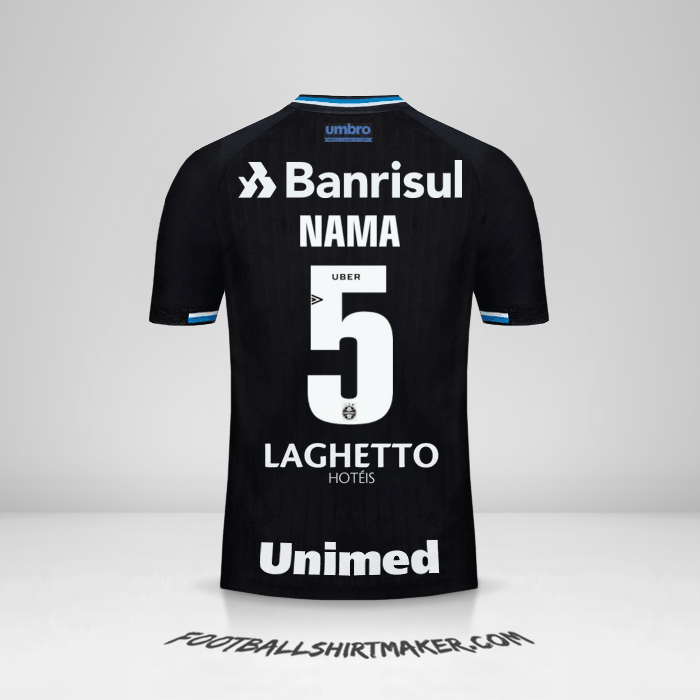 Jersey Gremio 2018 Ketiga -  nama - 5