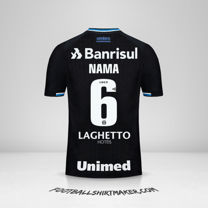 Jersey Gremio 2018 Ketiga -  nama - 6