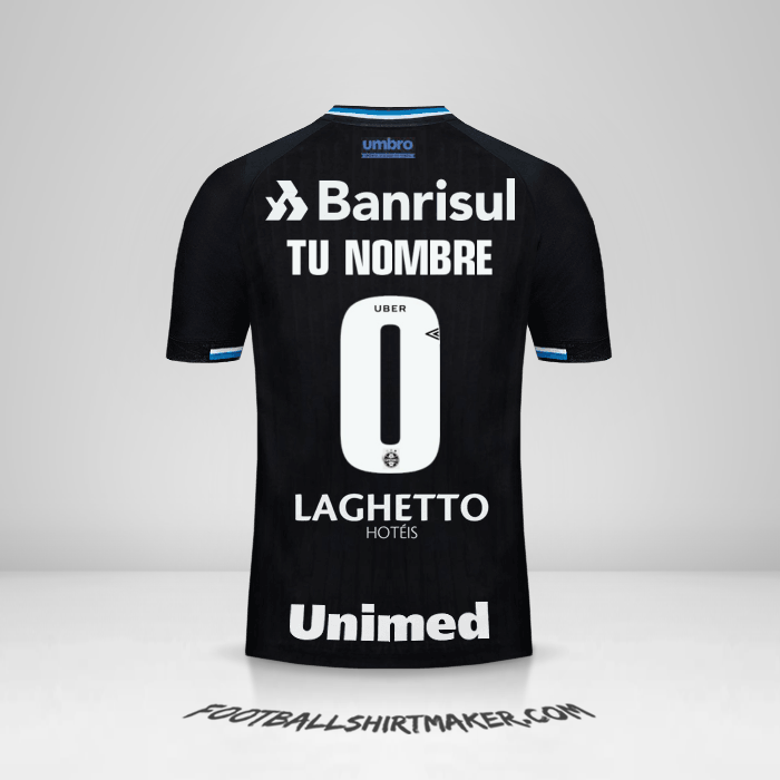 Jersey Gremio 2018 III -  tu nombre - 0