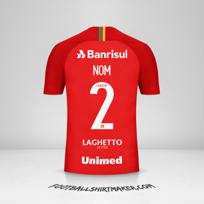 Maillot Internacional 2018/19 -  nom - 2