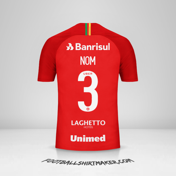 Maillot Internacional 2018/19 -  nom - 3
