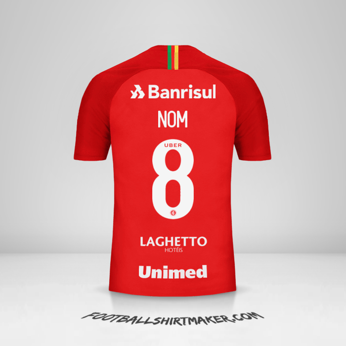 Maillot Internacional 2018/19 -  nom - 8