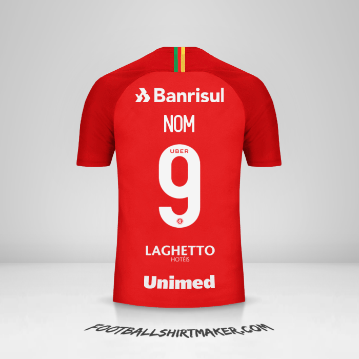 Maillot Internacional 2018/19 -  nom - 9