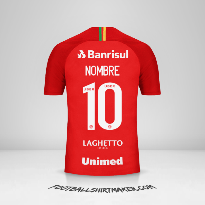 Jersey Internacional 2018/19 -  nombre - 10