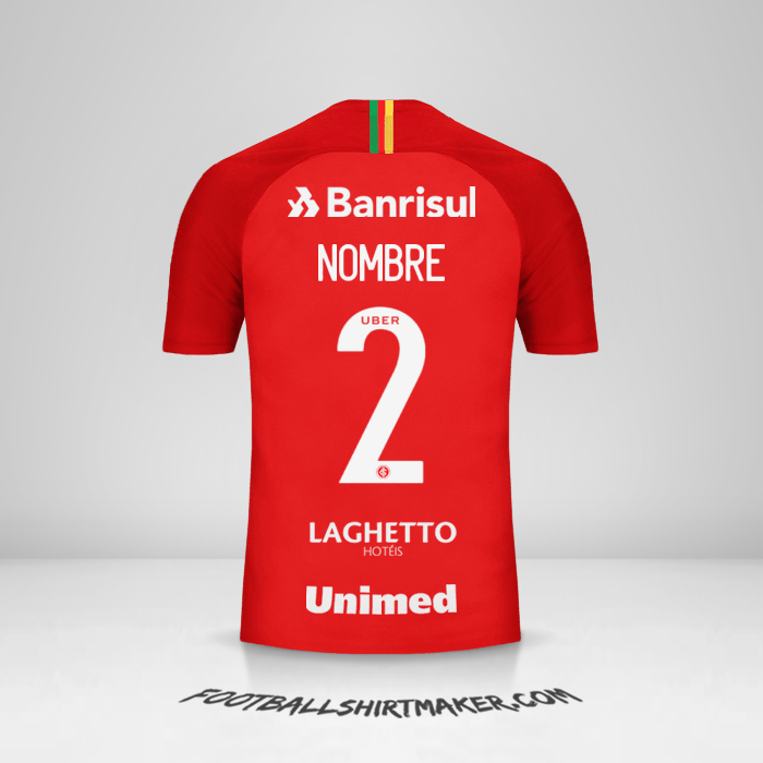 Jersey Internacional 2018/19 -  nombre - 2