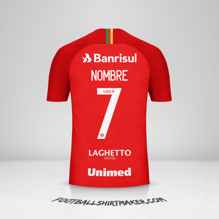Camiseta Internacional 2018/19 -  nombre - 7