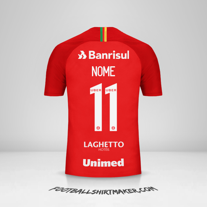 Camisola Internacional 2018/19 -  nome - 11
