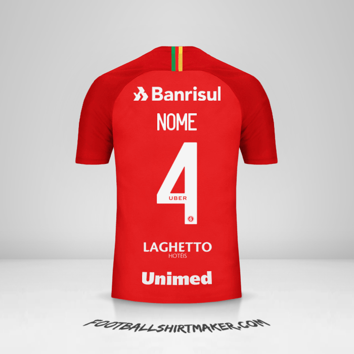 Camisa Internacional 2018/19 -  nome - 4