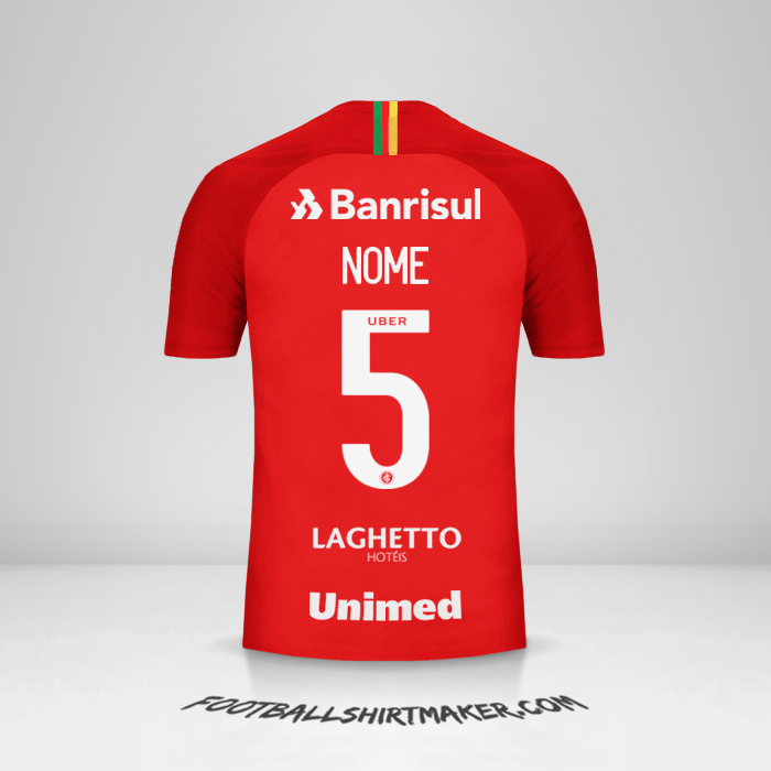 Maglia Internacional 2018/19 -  nome - 5