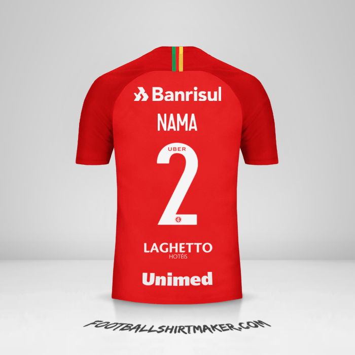Jersey Internacional 2018/19 -  nama - 2