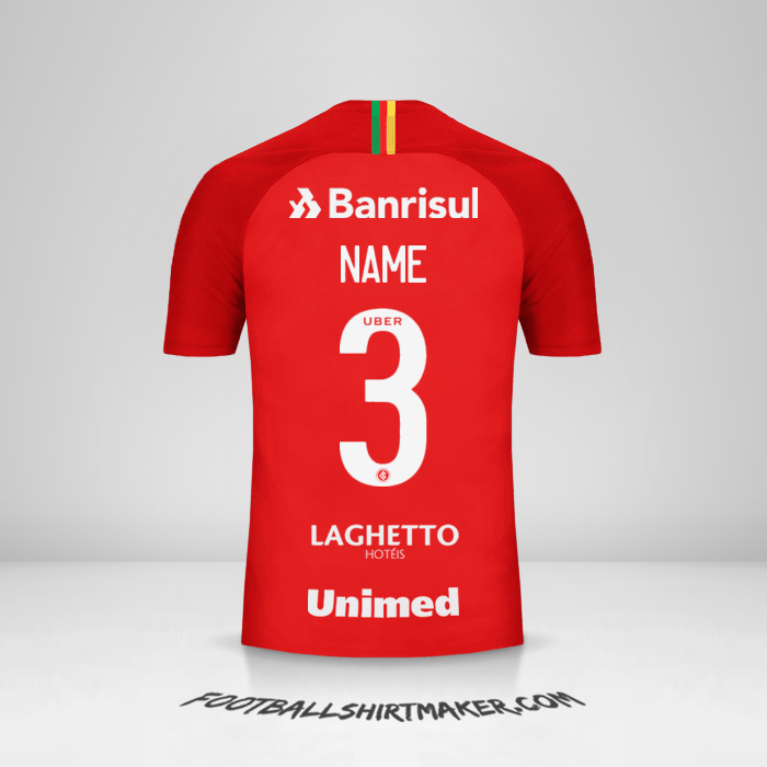 Shirt Internacional 2018/19 -  name - 3