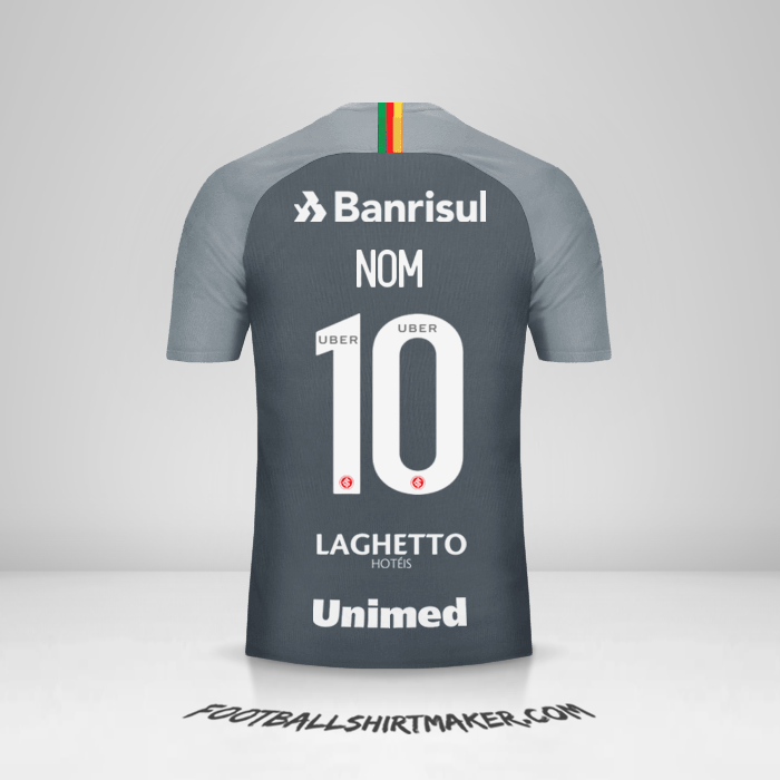 Maillot Internacional 2018/19 Troisième -  nom - 10