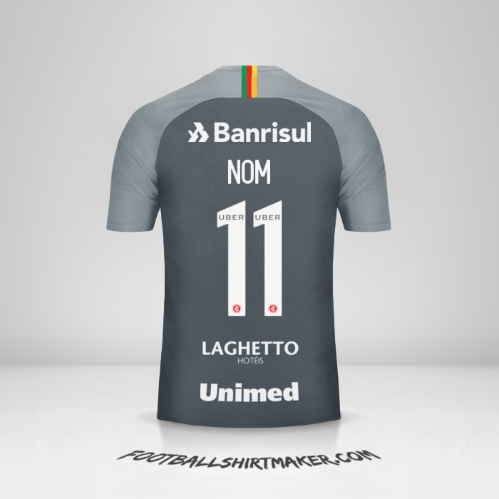 Maillot Internacional 2018/19 Troisième -  nom - 11