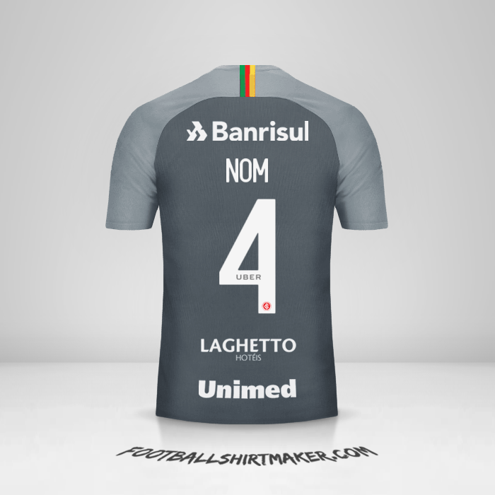 Maillot Internacional 2018/19 Troisième -  nom - 4
