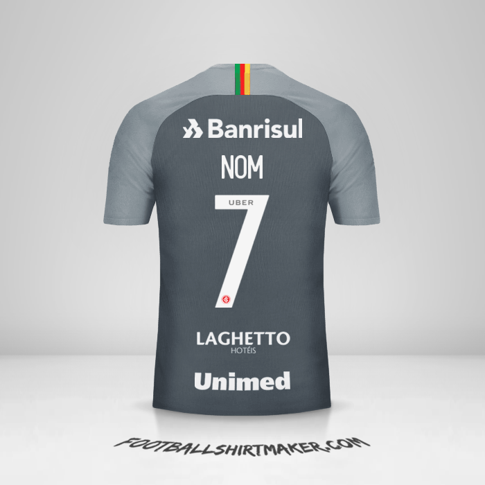Maillot Internacional 2018/19 Troisième -  nom - 7