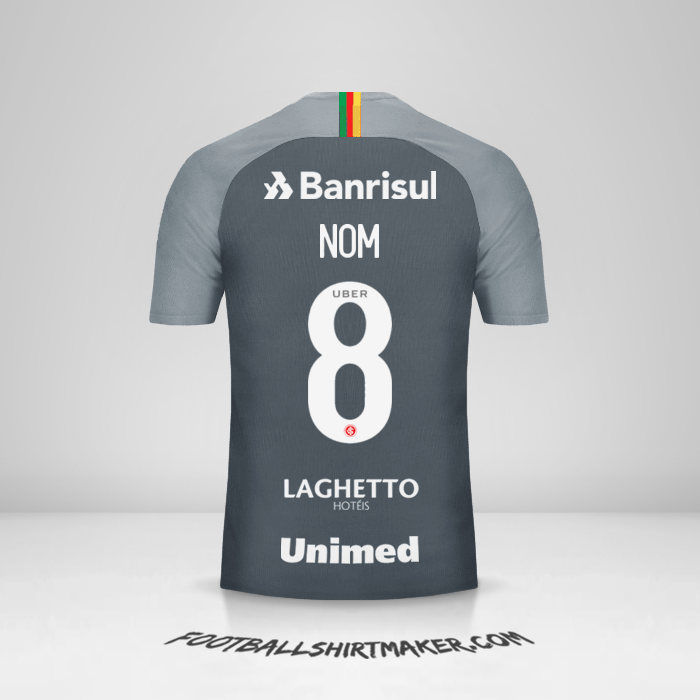 Maillot Internacional 2018/19 Troisième -  nom - 8