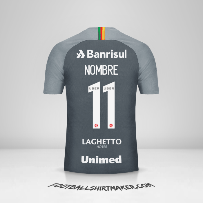 Camiseta Internacional 2018/19 Tercera -  nombre - 11