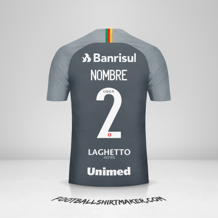 Camiseta Internacional 2018/19 Tercera -  nombre - 2