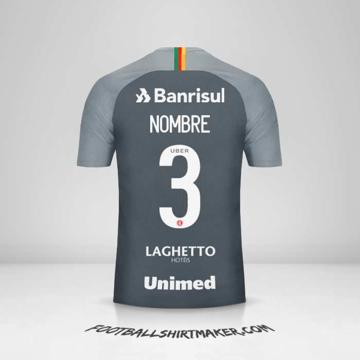 Jersey Internacional 2018/19 Tercera -  nombre - 3