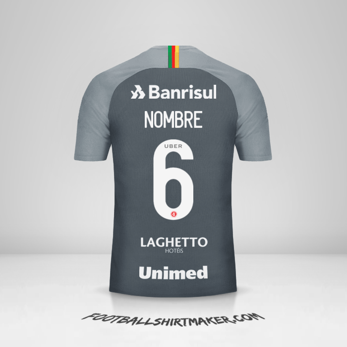 Jersey Internacional 2018/19 Tercera -  nombre - 6