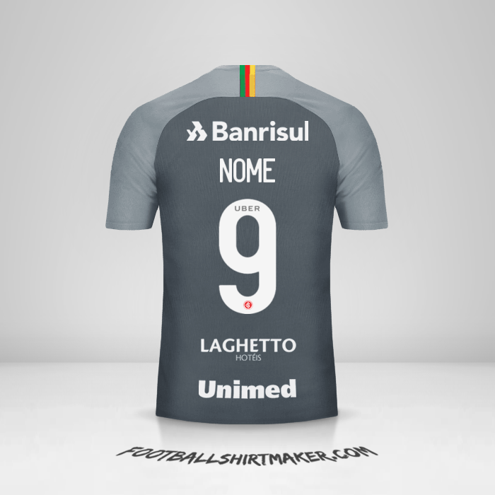 Camisa Internacional 2018/19 Terceira -  nome - 9
