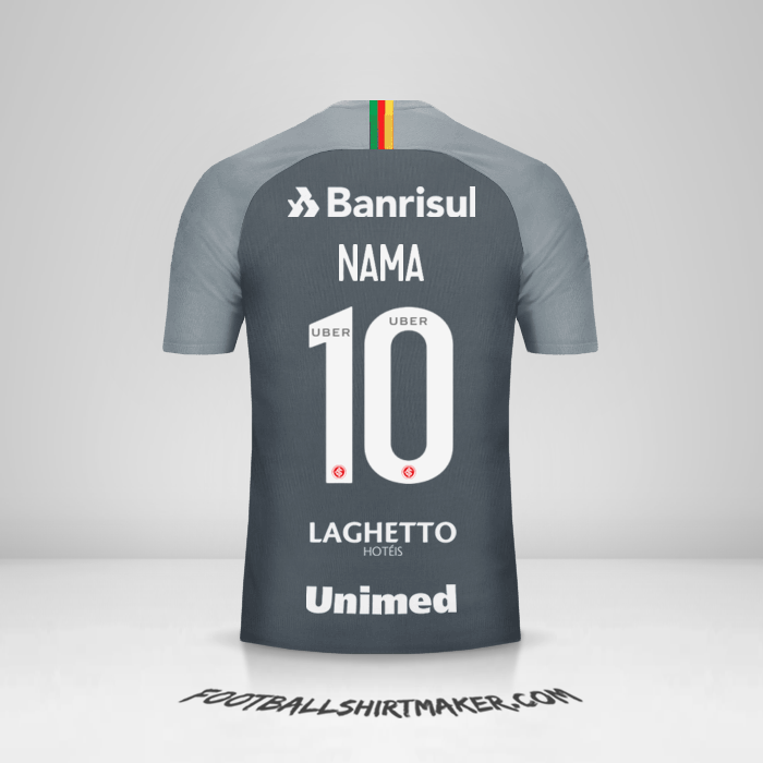 Jersey Internacional 2018/19 Ketiga -  nama - 10