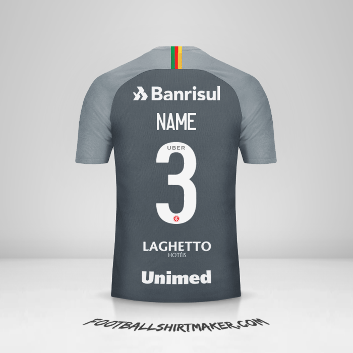 Jersey Internacional 2018/19 Third -  name - 3
