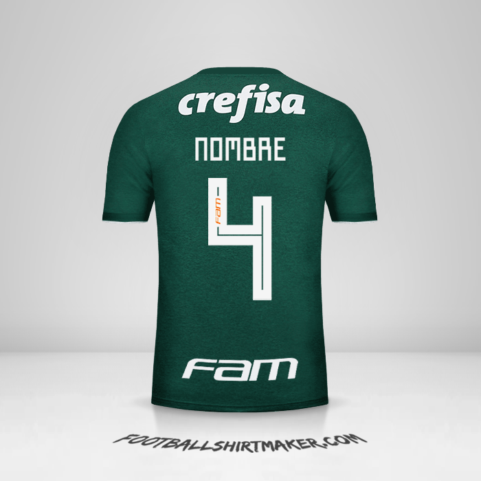 Jersey Palmeiras 2018 -  nombre - 4