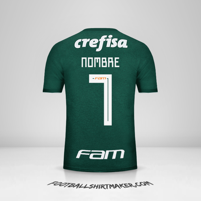 Jersey Palmeiras 2018 -  nombre - 7