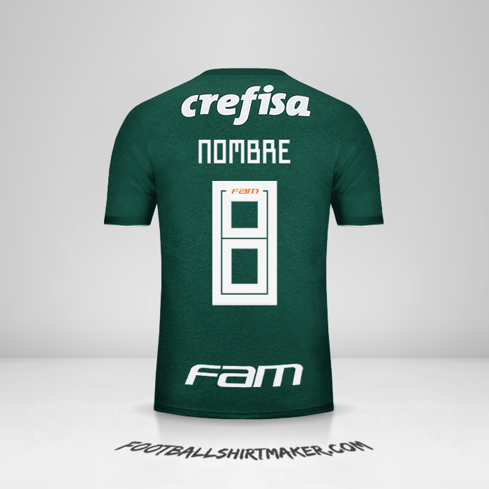 Jersey Palmeiras 2018 -  nombre - 8
