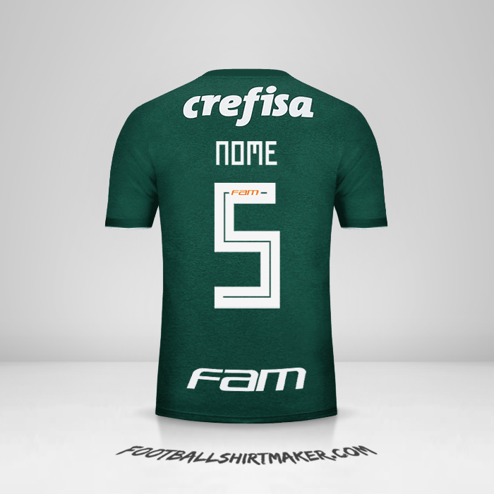 Maglia Palmeiras 2018 -  nome - 5