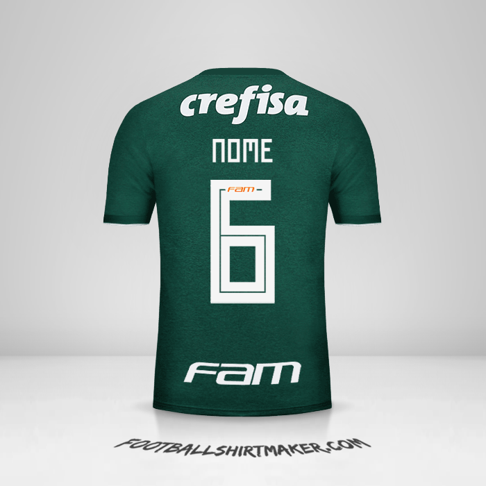 Camisa Palmeiras 2018 -  nome - 6