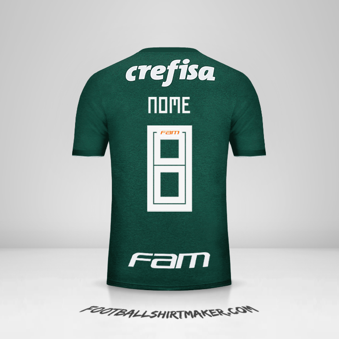Maglia Palmeiras 2018 -  nome - 8