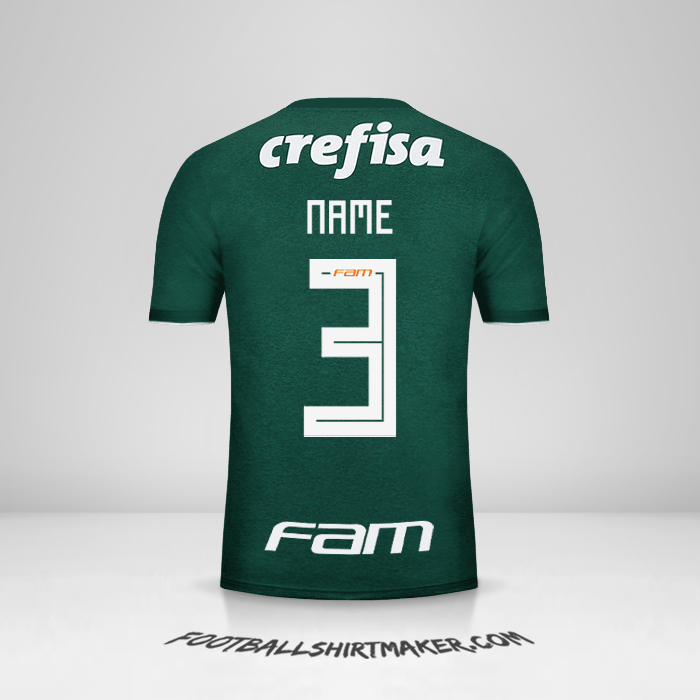 Trikot Palmeiras 2018 -  name - 3